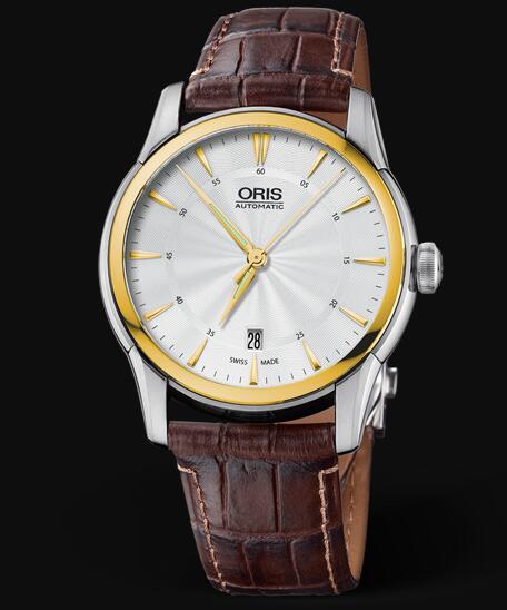 Review Oris Artelier Date 40mm Replica Watch 01 733 7670 4351-07 1 21 73FC - Click Image to Close